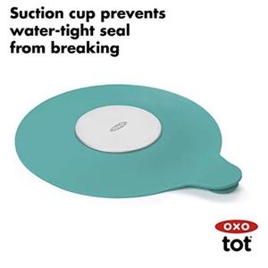 OXO Tot Tub Drain Cover - teal